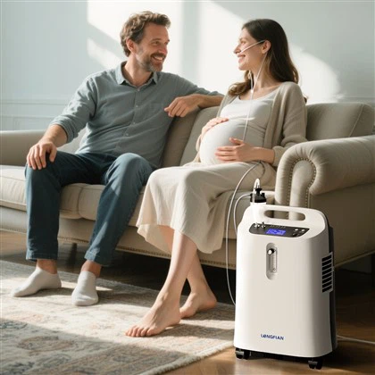 קצב זרימה מתכוונן חדש 5L ריכוז חמצן וטרינרי מתאים אישית אספקת חמצן